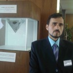 سازمان ملل .قطعه سنگي از ماه.توسط آبولو 15